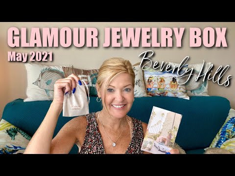 Glamour Jewelry Box | May 2021 | Beverly Hills Collection