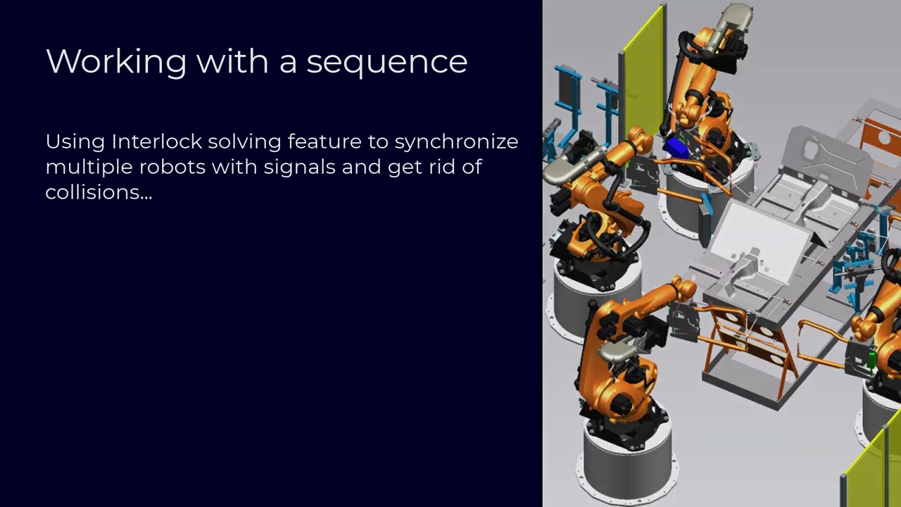 Tecnomatix Siemens Process Simulate New Robotic Automatic Path Planner