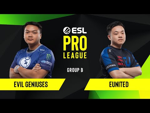 CS:GO - Evil Geniuses vs. eUnited [Dust2] Map 3 - Group B - ESL NA Pro League Season 10