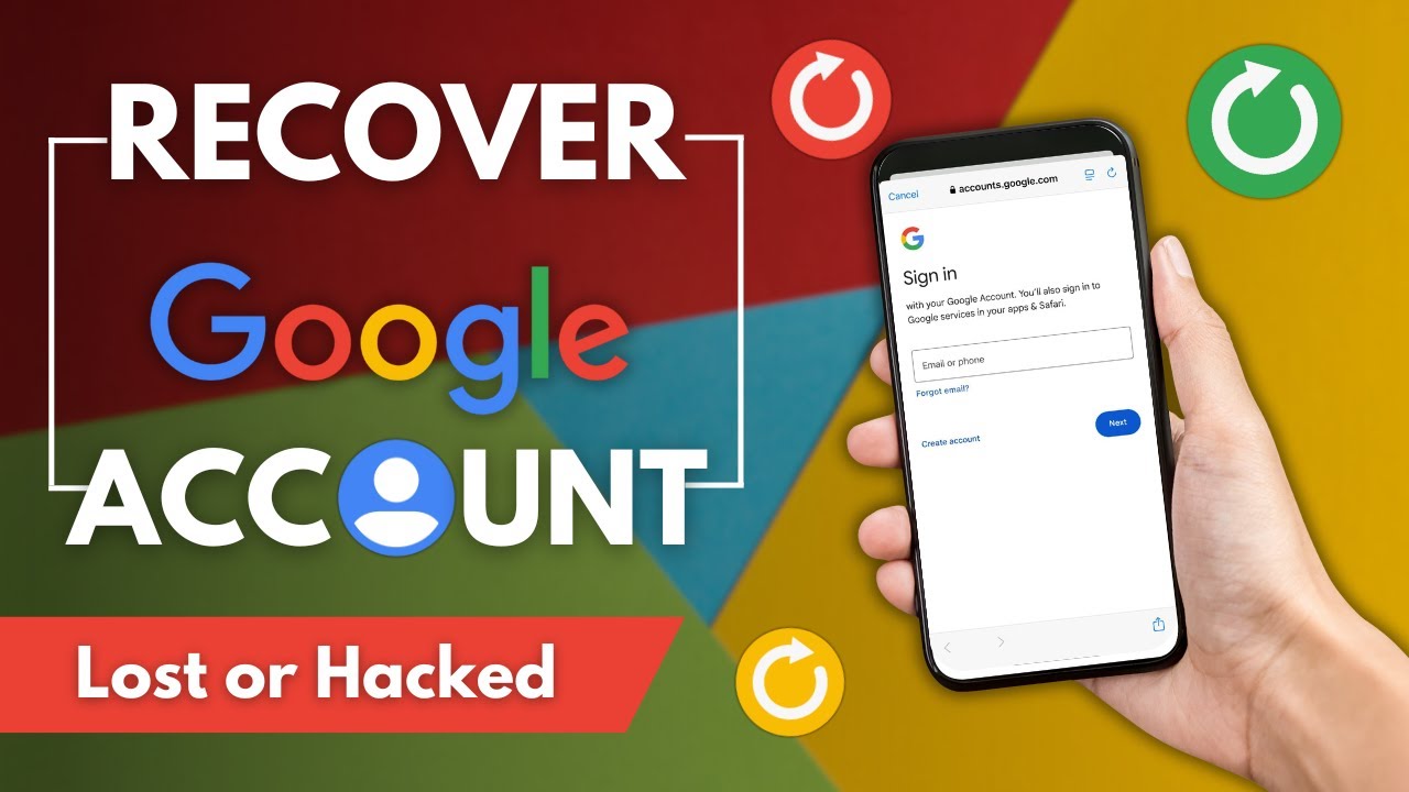 How to recover a Google account if lost or hacked
