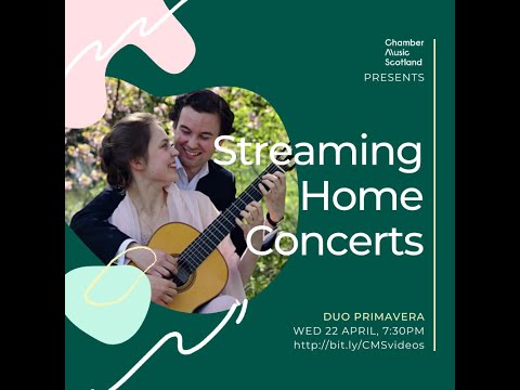 CMS Home Concert Series - Duo Primavera