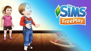 Sims Freeplay: Age Up Baby to Toddler - Ben's Birthday!