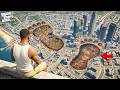 Franklin Found Two Giant Mysterious Foot Print In GTA 5 GTA 5 Mods