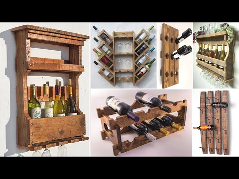 Wooden Wine Holder Ideas - Creative Wine Rack/cellar DIY Home Décor