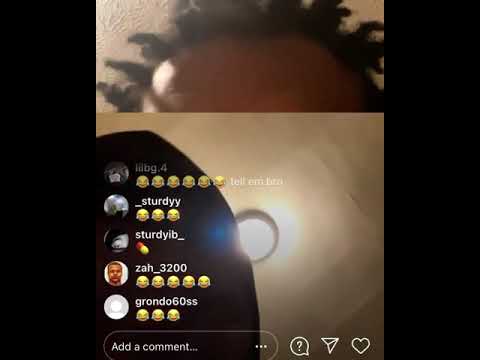 Hood Tali beefs with Savo on IG live (Glizzy Gang vs Omertà)