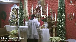 Vespers: 7:00 P.M EASTERN TIME (ET)