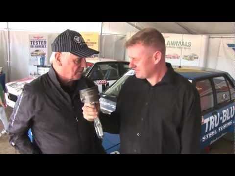 Dick Johnson drives Tru Blu after 25 years in hibernation.