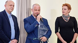Adam Laskowski na podium w plebiscycie Sportowiec Roku 2019 (wideo)