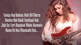 Tanhaai (Lyrics) Tulsi Kumar | Sachet-parampara - YouTube