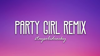 StaySolidRocky, Lil Uzi Vert - Party Girl Remix (Lyrics)