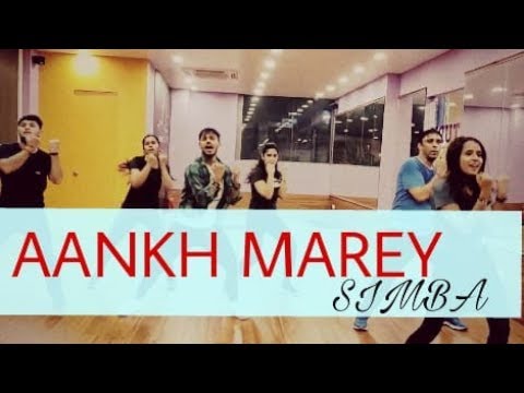 SIMMBA ! Aankh Marey | Ranveer Singh, Sara Ali Khan | fitness dance with piyush |