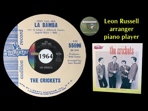The Crickets "(They Call Her) La Bamba" 1964 Leon Russell