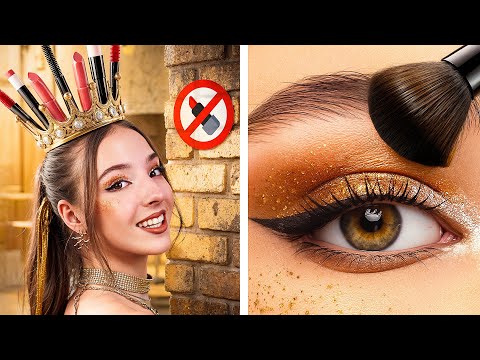 Beauty Life Hacks From Ly Team Girls! Makeup Challenge at School
