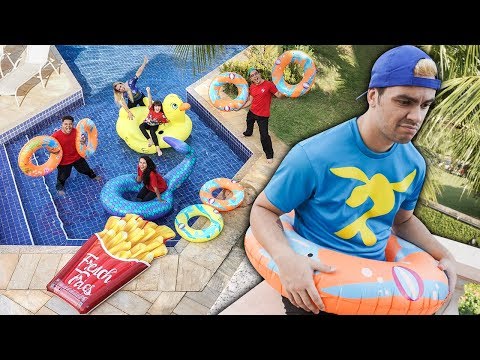 A FESTA NA PISCINA QUE O LUCCAS NÃO FOI CONVIDADO