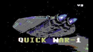 COMMODORE 64 += QUICK WAR =+ FULL GAMEPLAY - WALKTHROUGH
