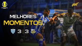 AVAÍ E NOVORIZONTINO EMPATAM EM JOGO MALUCO NO BRASILEIRÃO SÉRIE B!
