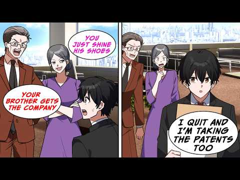 [Manga Dub] My Parents chose My Brother, so I quit and took My patents to a rival...!? [RomCom]