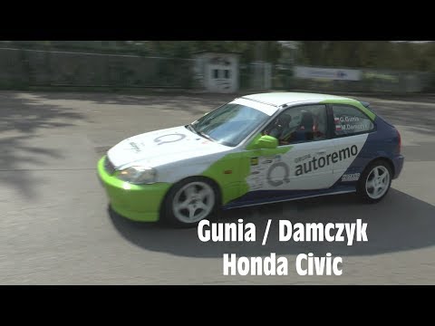 Szombierki Rally Cup 2018 - Runda 3 - Grzegorz Gunia / Mirosław Damczyk - Honda Civic