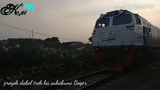 preview picture of video 'Proyek pembangunan dabel trek kereta api Sukabumi Bogor'