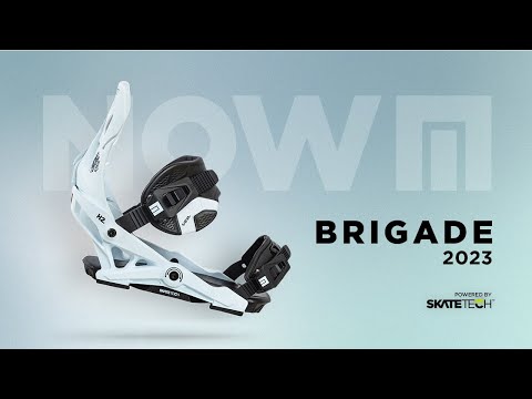 Крепления сноубордические NOW BRIGADE Black-Brown