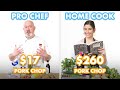 260 Vs 17 Pork Chop Dinner Pro Chef Home Cook Swap Ingredients Epicurious