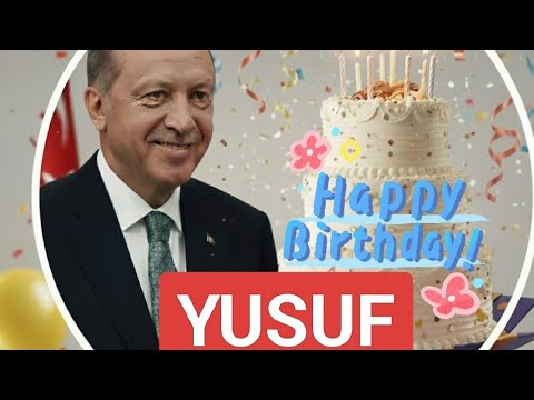 Happy Birthday YUSUF - Personalized Birthday - Birthday