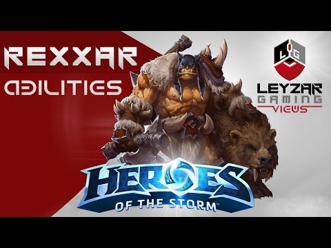 Heroes of the Storm - Rexxar Gameplay (Abilities Spotlight)
