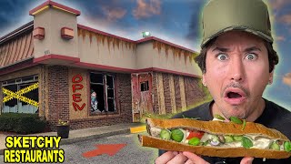Eating at SKETCHY Restaurants For 24 Hours… (Los Angeles)