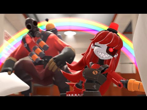 [SFM] Mimi Sentry Meets Pyro