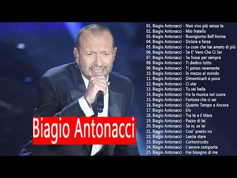 100 Migliori Canzoni Di Biagio Antonacci - Le Più Belle Canzoni Di Biagio Antonacci