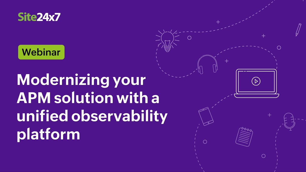 Modernizing your APM solution with a unified observability platform