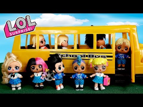 Barbie LOL Family First Day of School Morning Routine