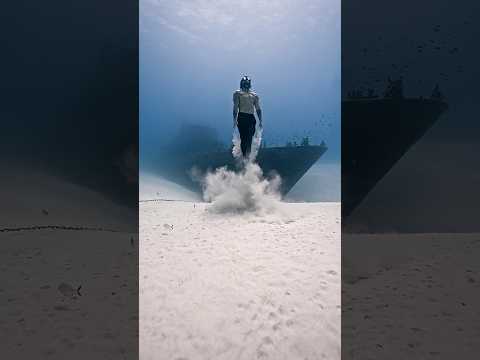 Poseidon- Freediving the underwater world in Malta 🔱 No O2 , apnea , breath hold . P31 shipwreck.