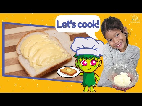Let's Learn to Make Butter | Kids Cooking