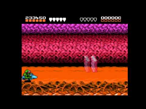 Nes - Battletoads (Level 3 - Turbo Tunnel)