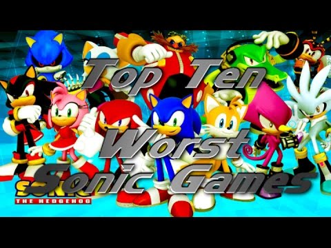 Top Ten Worst Sonic Games