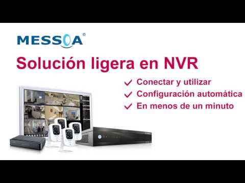 La configuración automática de la solución ligera en NVR dura menos de un minuto