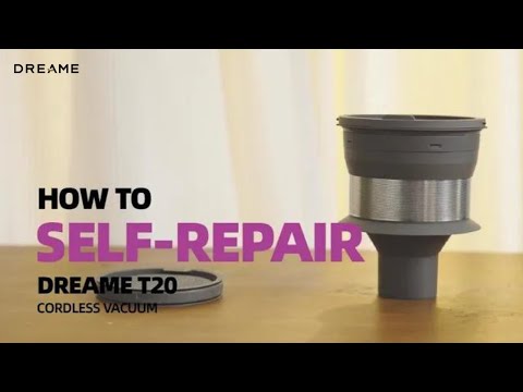 Как самостоятельно устранить неполадки беспроводного пылесоса Dreame T20