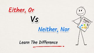 Stop Confusing Either or With Neither nor | Learn With Easy English Class #englishlesson