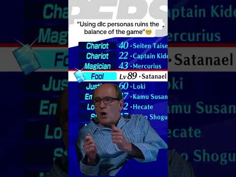 “Using dlc personas ruins the balance of the game” #p3 #Persona3Reload #P3R #persona3edit