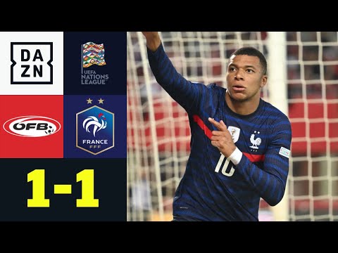 Mbappés später Ausgleich crasht ÖFB-Party: Österreich - Frankreich 1:1 | Nations League | DAZN