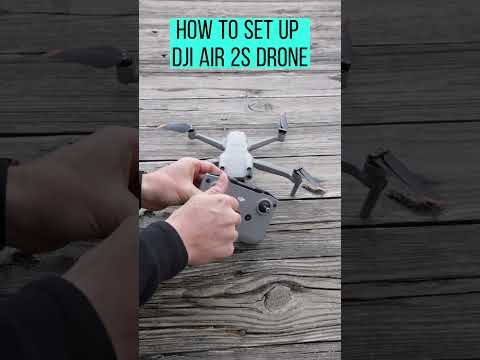 How to set up DJI Air 2s Drone