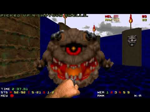 Plutonia Revisited Community Project (PRCP) Map01 Stonewall UV-100% Kills & Secrets