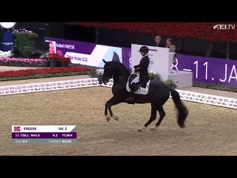 Total Hope OLD bronze winner at the Grand Prix kür at the world cup final.