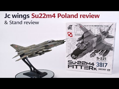 JC Wings a Cold War Classic Sukhoi Su-22M4 “Fitter” Poland | 1:72 Diecast Model Review