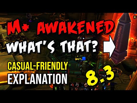 Mythic+ AWAKENED affix explained Casual-Friendly way! | How to use the Mythic Plus OBELISKS?