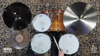 Video thumbnail for Meinl 14" Byzance Brilliant Serpents Hi-Hats -1398/1041g (B14SH-B-1070622A) by Memphis Drum Shop