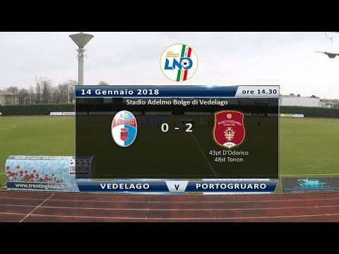 Campionato Promozione 2017-18 17a Giornata | Vedelago - Portogruaro | 14.01.2018