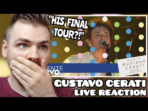 First Time Hearing Gustavo Cerati "Puente" (En Vivo en Monterrey) REACTION!