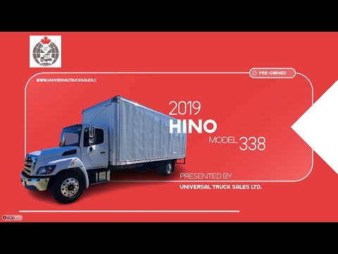 2019 Hino 338 3738 19055644944